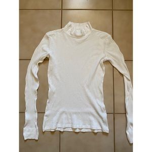 Hugo Boss Ribbed Mock Neck Top